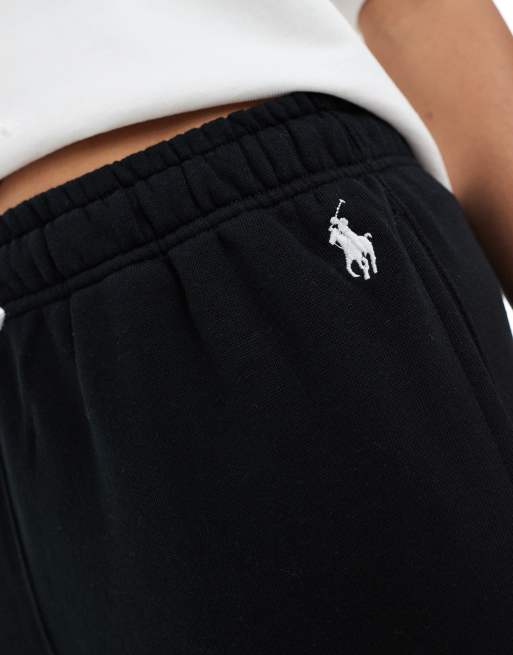 Polo Ralph Lauren straight leg joggers in black, 5 of 5