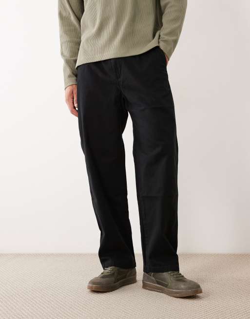 Polo Ralph Lauren straight leg trousers in black, 2 of 5