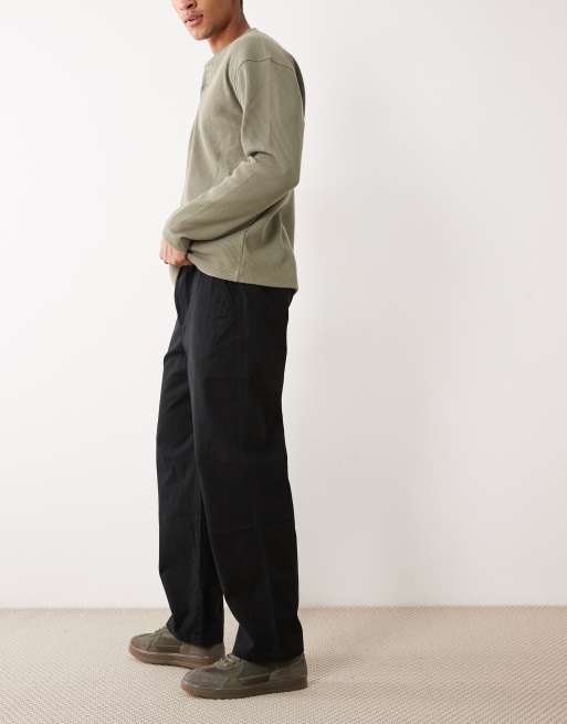 Polo Ralph Lauren straight leg trousers in black, 3 of 5
