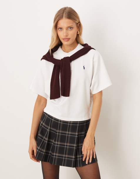 Polo Ralph Lauren – Strick-Polohemd in Weiß - view 1