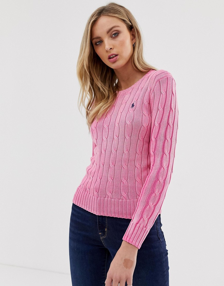 Polo Ralph Lauren strikket jumper-Pink