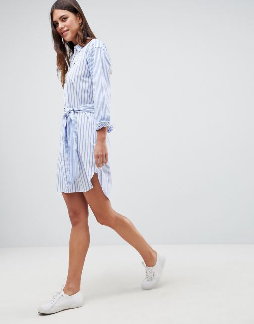 Polo ralph lauren shop striped shirt dress