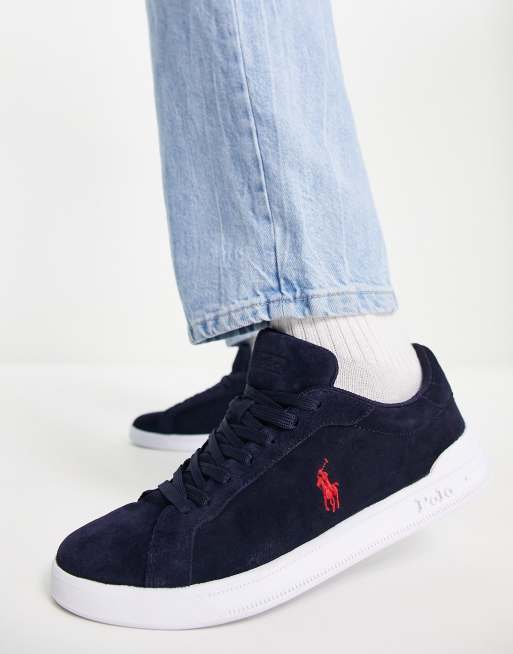 Ralph lauren navy trainers sale