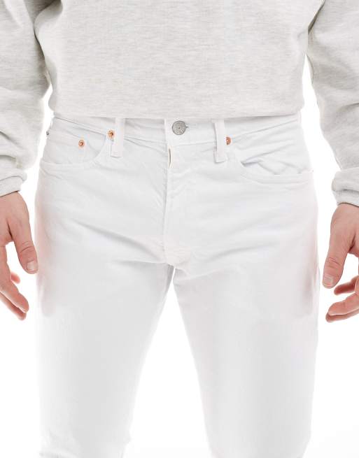 Polo Ralph Lauren Sullivan icon logo slim fit jeans in white, 5 of 5