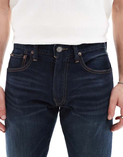 Polo Ralph Lauren – Sullivan – Mörktvättade, smala jeans, 5 av 5