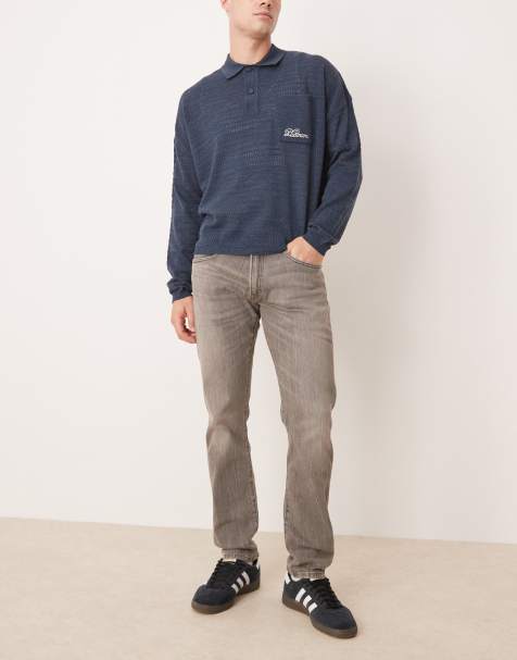 Polo Ralph Lauren – Sullivan – Schmal geschnittene Jeans in grauer Waschung - view 1