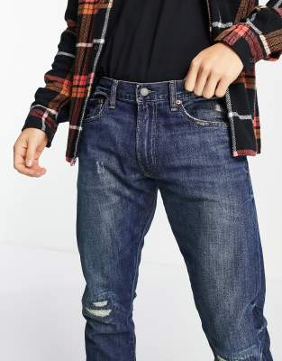 ralph lauren sullivan slim distressed jean