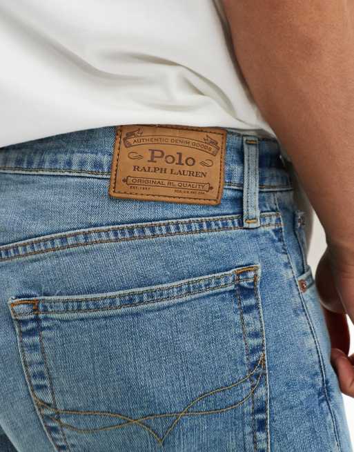 Polo Ralph Lauren Sullivan slim fit jeans in light wash, 3 of 5