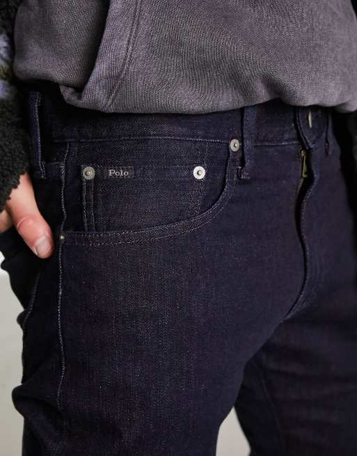Polo Ralph Lauren Sullivan slim fit jeans in navy, 3 of 4