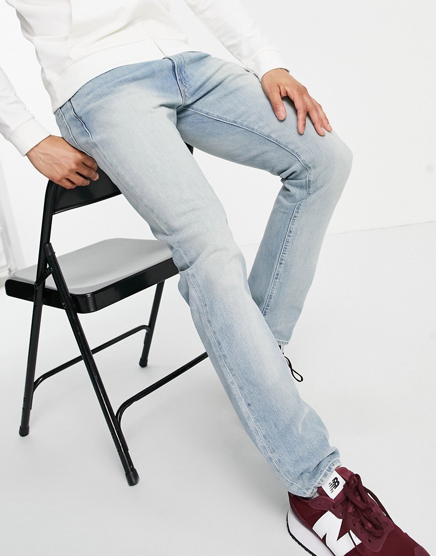 Polo Ralph Lauren - Sullivan - Slim fit jeans met stretch in lichte wassing-Blauw
