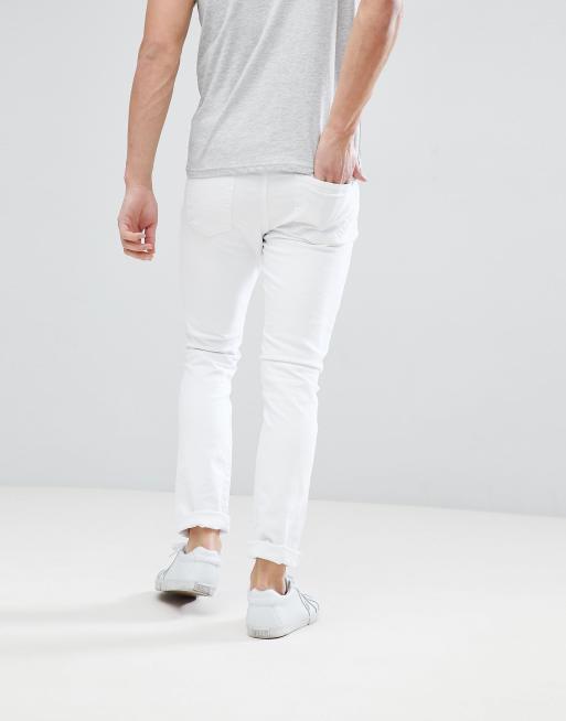 Polo Ralph Lauren Sullivan Slim Fit Stretch Jeans in White | ASOS