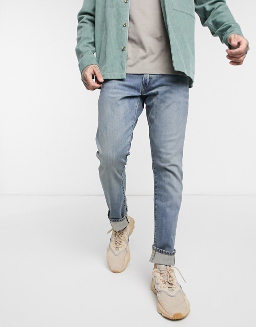 Polo Ralph Lauren Sullivan stretch slim fit jeans in light vintage wash
