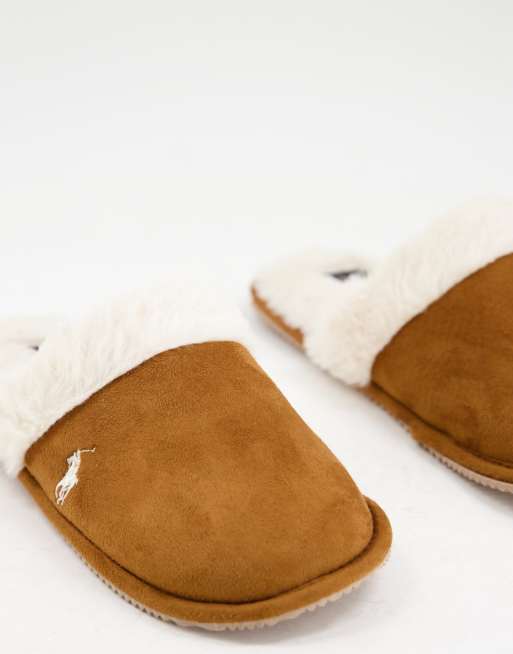 Asos ralph cheap lauren slippers