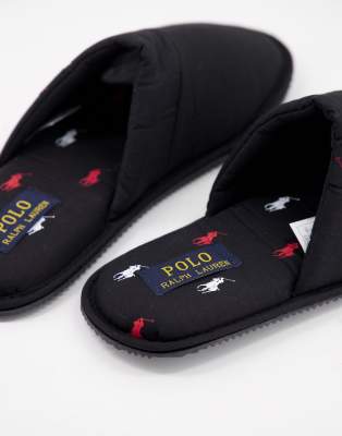 polo scuff slippers