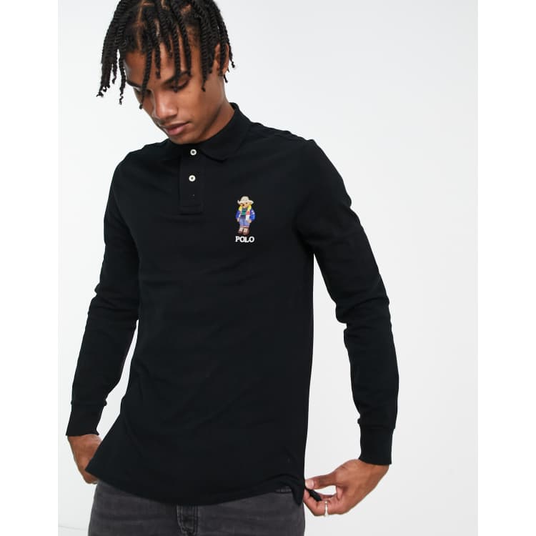 Long sleeve cheap polo bear