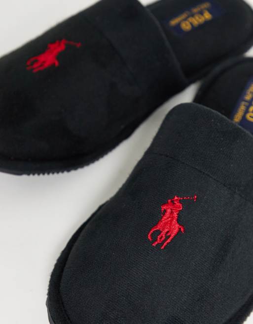 Ralph lauren mens sunday scuff slippers new arrivals