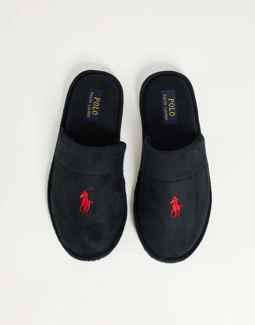 Ralph lauren sunday cheap scuff slippers