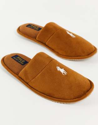 ralph lauren slip on slippers