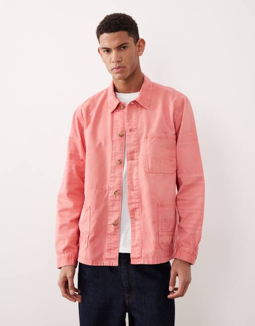 Polo Ralph Lauren - Surchemise coupe chino à poches plaquées - Rouge décoloré