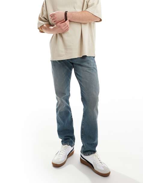 Polo Ralph Lauren Svarick low straight jeans in light wash - view 1