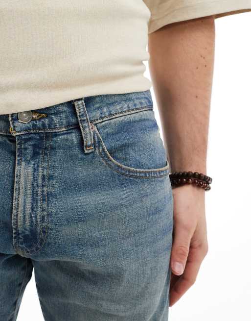 Polo Ralph Lauren Svarick low straight jeans in light wash, 3 of 5