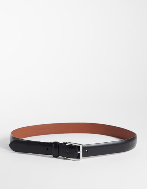 Polo Ralph Lauren – Svart läderskärp med logga - view 1