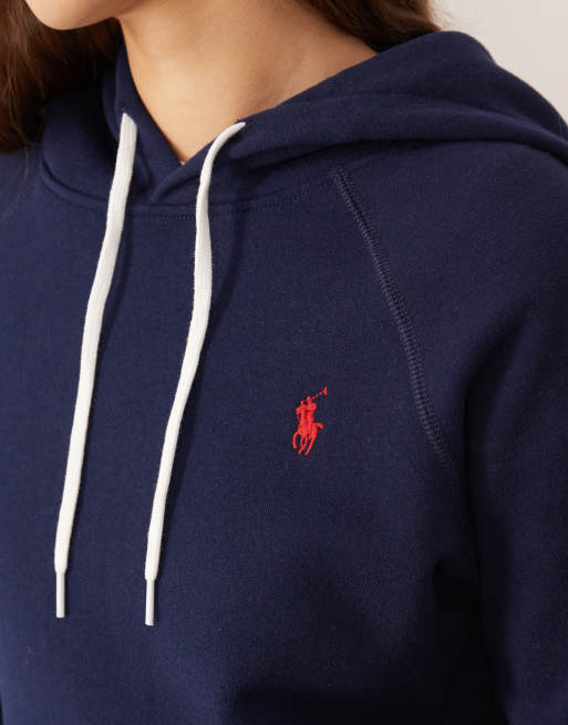 Polo Ralph Lauren - Sweat à capuche à logo emblématique - Bleu marine, 3 de 4