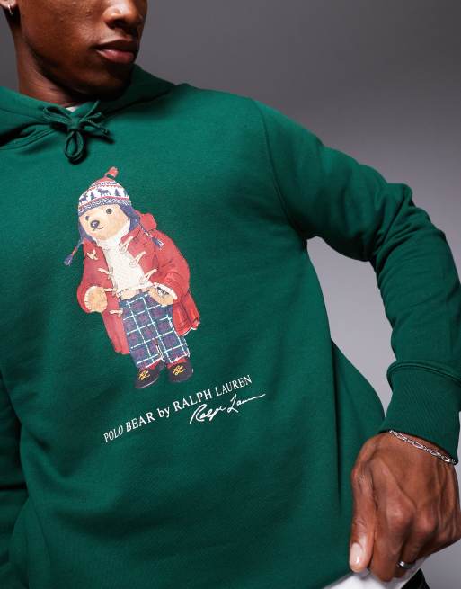 Pull côtelé oversize Femme - Rayé vert