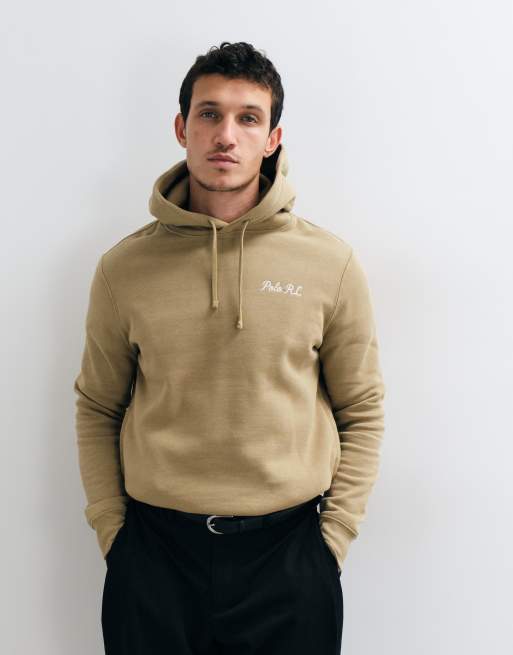 Polo Ralph Lauren sweat à capuche imprimé ours au dos beige, 2 de 5