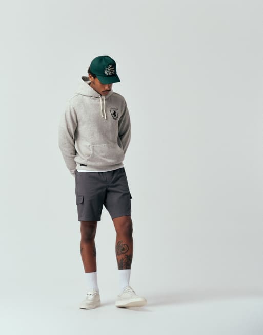 Polo Ralph Lauren - Sweat à capuche oversize classique en molleton avec logo style sport - Gris chiné, 2 de 5