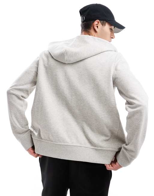 Polo Ralph Lauren - Sweat à capuche zippé en double maille à logo - Gris, 3 de 5
