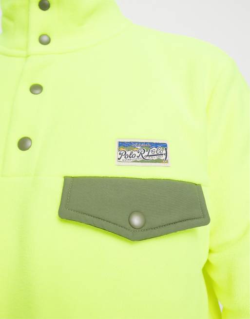 Polo ralph lauren vert fluo hot sale