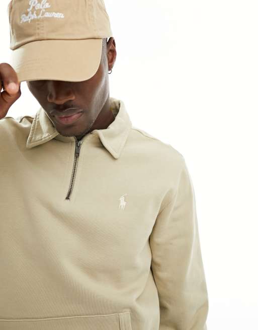 Polo lacoste avec fermeture eclair hot sale