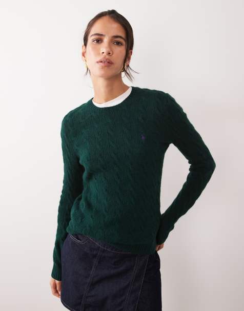 Polo Ralph Lauren sweater in dark green - view 1