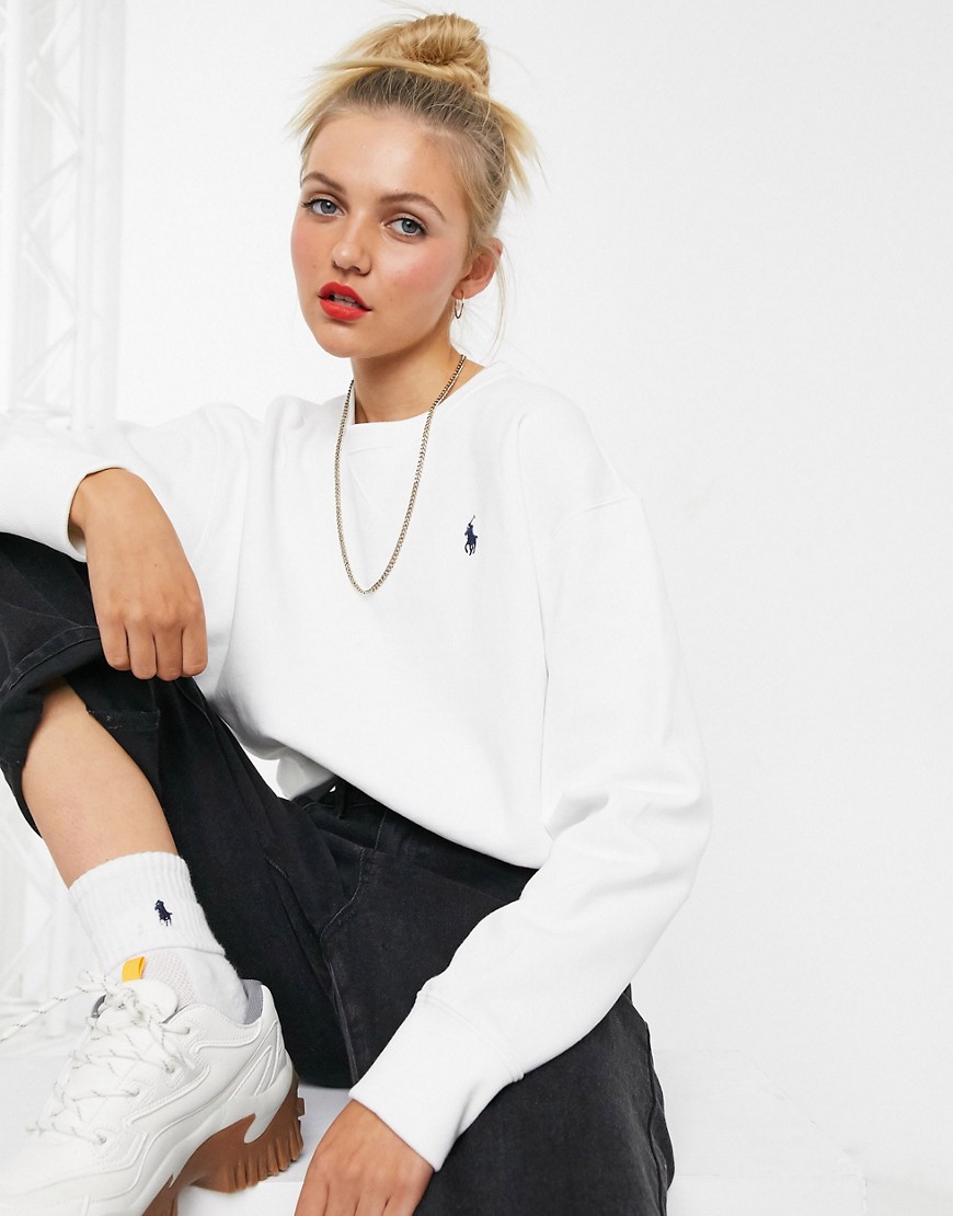 Polo Ralph Lauren - Sweater met klassiek logo in wit