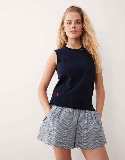 Polo Ralph Lauren sweater vest in navy - view 1