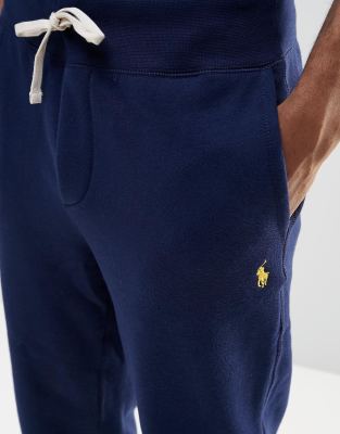 navy blue polo sweatpants