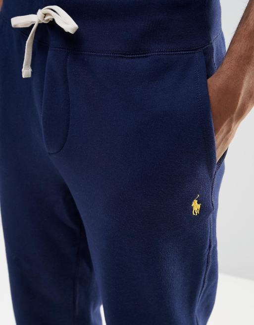 Polo navy best sale blue sweatpants