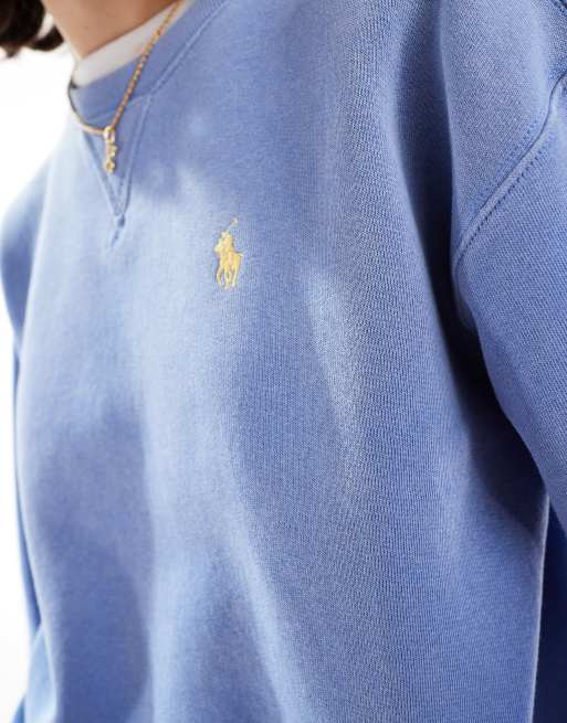Polo Ralph Lauren – Sweatshirt in Blau mit Logo, Kombiteil, 4 von 4
