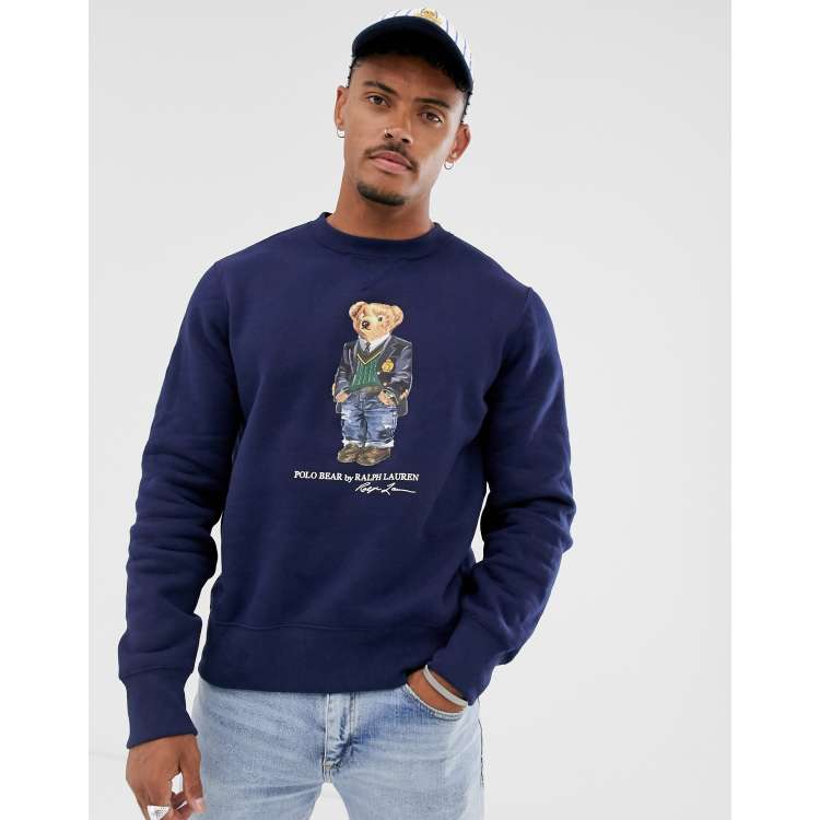 Polo ralph lauren online bear sweatshirt