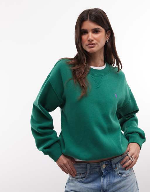 Polo Ralph Lauren Sweatshirt mit Icon-Logo in Grün, 2 von 4