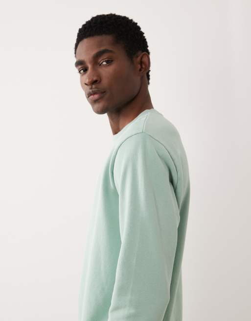 Polo Ralph Lauren - Sweatshirt van loopback badstof met icoonlogo in celadon groen, 4 van 5