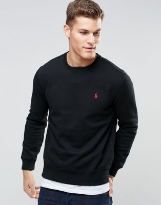 ralph lauren black sweatshirt