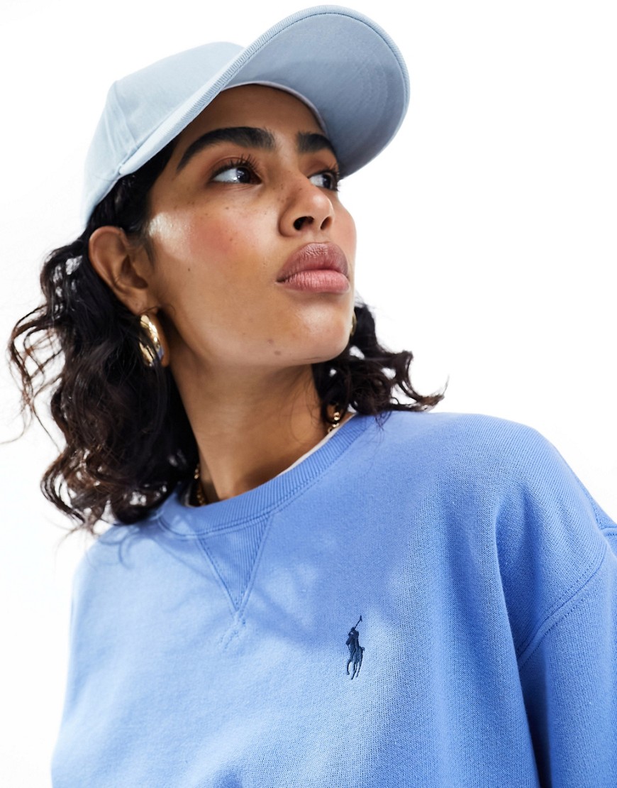 Polo Ralph Lauren sweatshirt with logo in blue