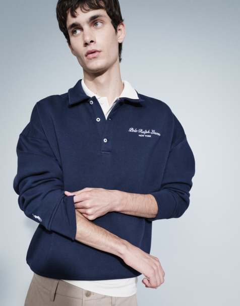 Polo Ralph Lauren Sweatshirt zum Überziehen in Marineblau - view 1