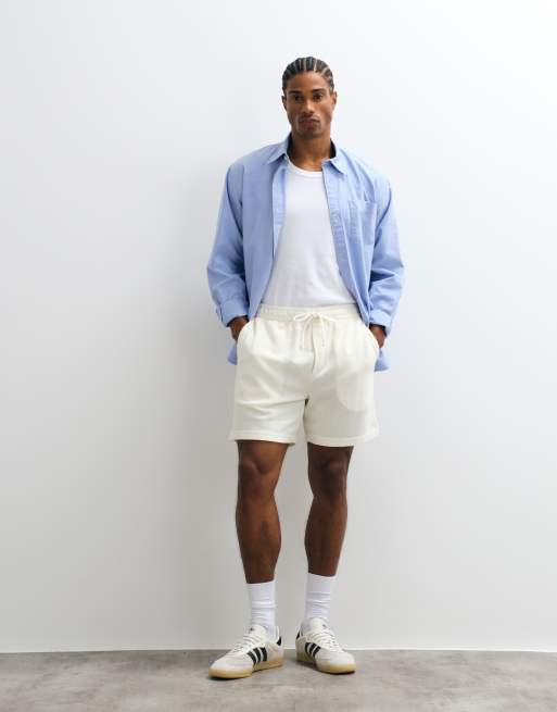 Polo Ralph Lauren szorty oversize w kolorze białym, 4 z 5