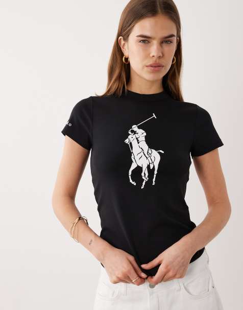 Polo Ralph Lauren - T-shirt a maniche corte verde con logo grande - view 1