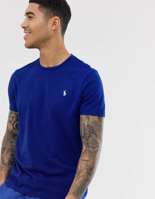 Polo Ralph Lauren T shirt avec logo joueur de polo Bleu royal