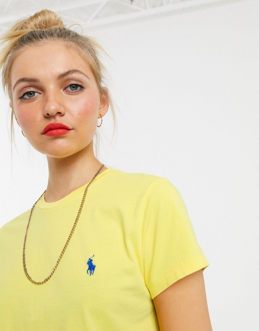 Polo Ralph Lauren - T-shirt classica gialla-Giallo