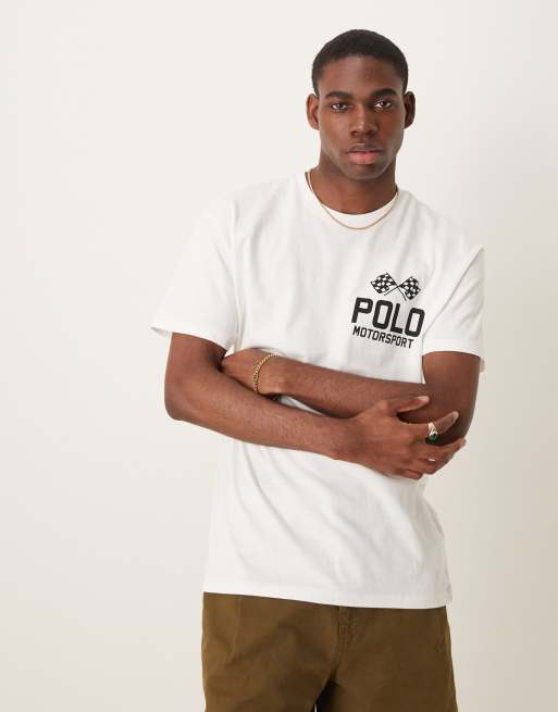 Tee-shirt Off-White Flamme Blanc Cassé – Coupe Regular – Taille XS – Coton